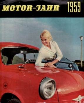 "Motor Jahr - Eine internationale Revue" 1959 Automobile-Yearbook (4574)